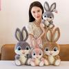Carrot Plush Rabbit Toy Cartoon Stuffed Animal Doll Room Decoration Kids Gift