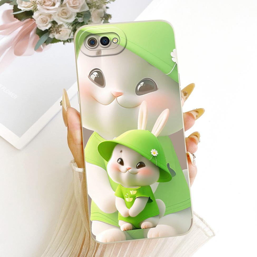 For Realme C2 Case Cover Silicone Luxury Fashion Cool Kawaii Cute Painted Phone Casing RMX1941 RMX1945 RMX1943