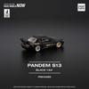 CPVMJE1 POP RACE 1:64 Nissan Pandem S13 Schwarz S43-03 Legierung Druckguss Auto Modell Sammlung Geschenk Schmuckstück