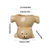 Creative Upside Down Bear Pottery Planter Indoor/Outdoor Planter Suitable For Plant And Desktop Organization