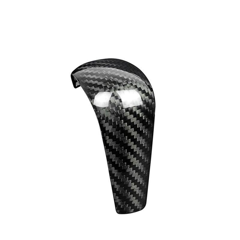 Carbon Fiber Shifter Cover Knob Trim For Mazda CX-30 CX30 -2025 Car Center Console Gear Shift