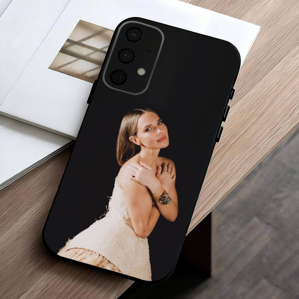 Actress A-Arielle K-Kebbel phone Case For Samsung Galaxy A73,A72,A71,A70,A53,A52,A51,Others Soft Black Shell