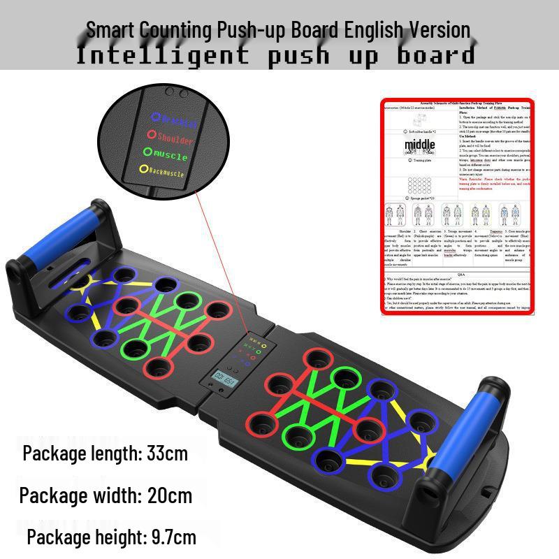 ZuJu Home Multifunctional Push-up Board for Chest & Abs Training