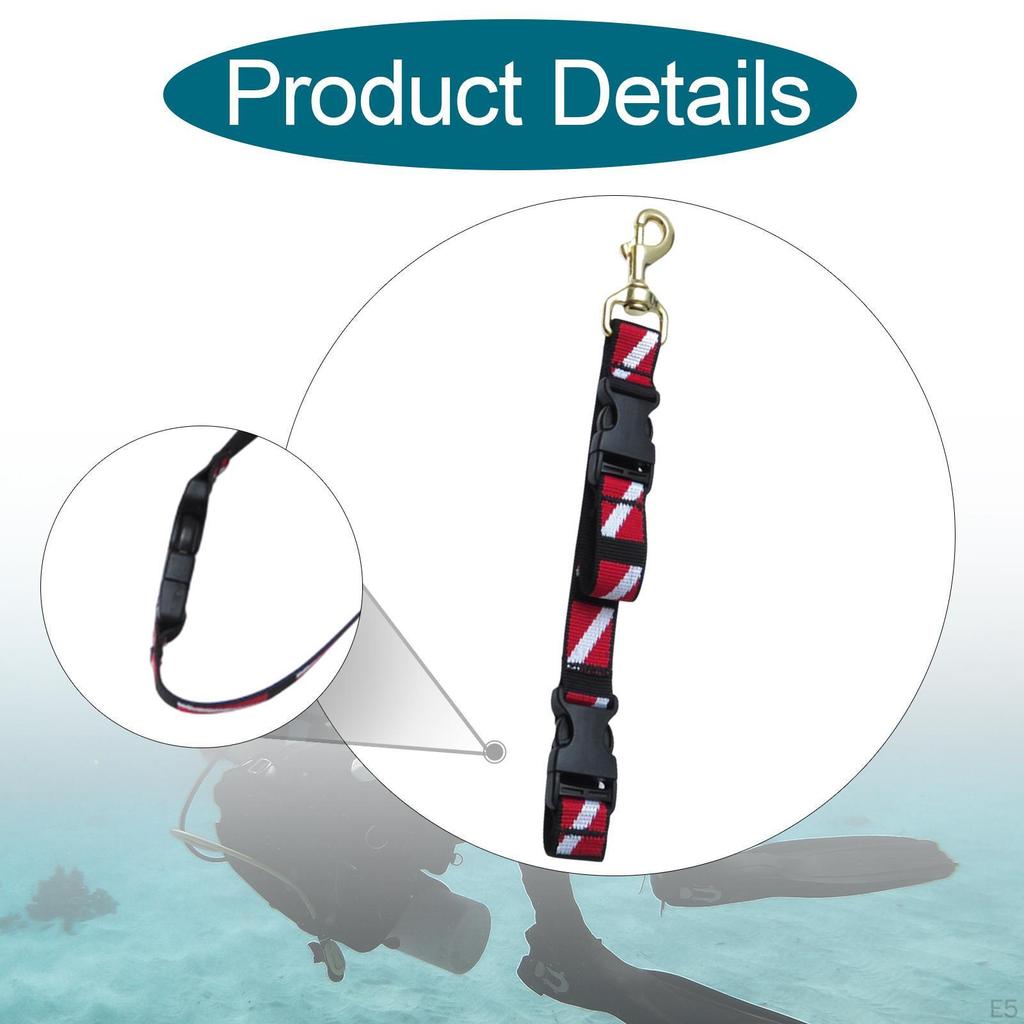 Diving Accessories Holder for Fins And Masks with Quick Release Loop