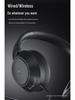 2025 Wireless Bluetooth Over-Ear Gaming Headset with Active Noise Cancelling