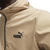 Puma Essentials Solid Comfortable Soft Windbreaker Jacket Men Jacket Khaki 847484-83