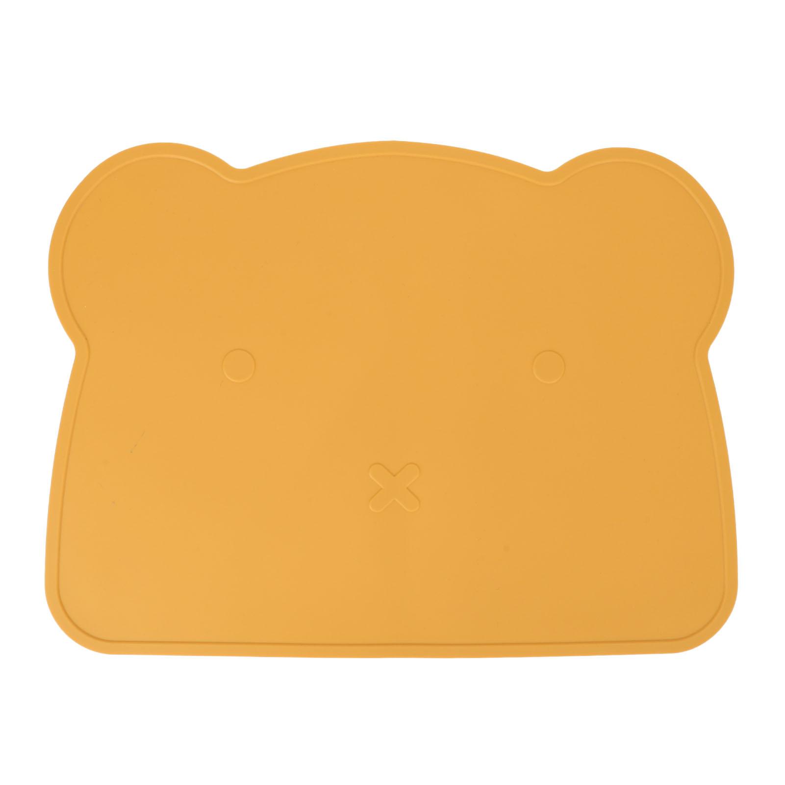 

Силиконовый коврик для столовых приборов, утолщенный, теплоизоляционный, противоскользящий, мягкий, эластичный, силиконовый коврик для столовых приборов в виде медведя для дома жёлтый