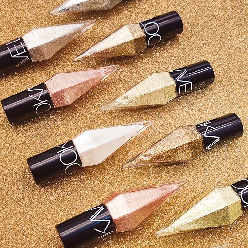 5Pcs/set Sparkling Liquid Eyeliner Pearlescent Color Quick Dry Waterproof Not Easily Smudging Liquid Eyeliner Stick