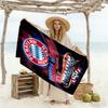Bayern Munich Galaxy Artwork Customized Name Beach Towel Soft Durable Quick-Dry Portable for SwimmingBeachCamping Travel Beach AccessoriesGym