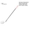 Effortless Cleaning Tool for Mineral Water Barrels Extra Long Stainless Steel Bucket Brush, Flexible High Density Bristle Curved Head Scrubber Narrow