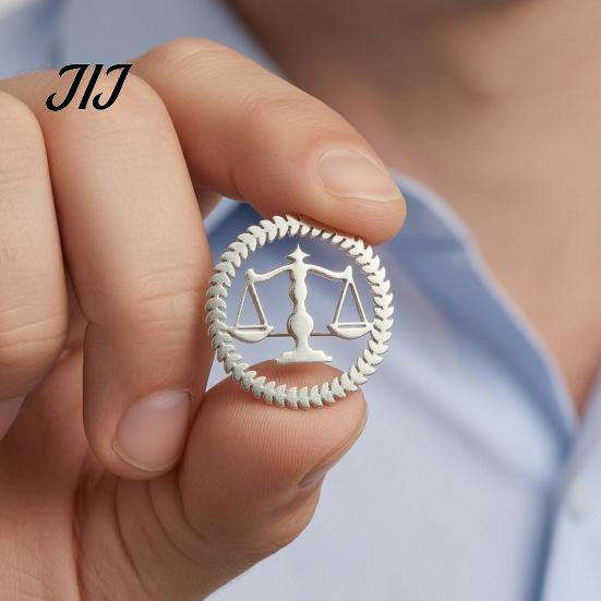 Justice Symbol Pin Scale Lapel for Lawyer, Vintage Balance Alloy Accessory Brooch, Formal Outfits Accessories Offices and Graduations Judicial