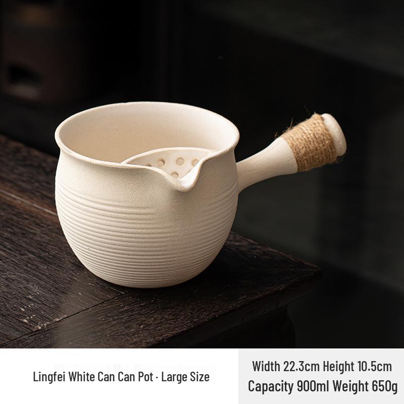Stove-Side Tea Pot Set: Outdoor Tea Brewer, Baking Milk Tea Pot, Charcoal Grill Stove, Open Flame Clay Pot