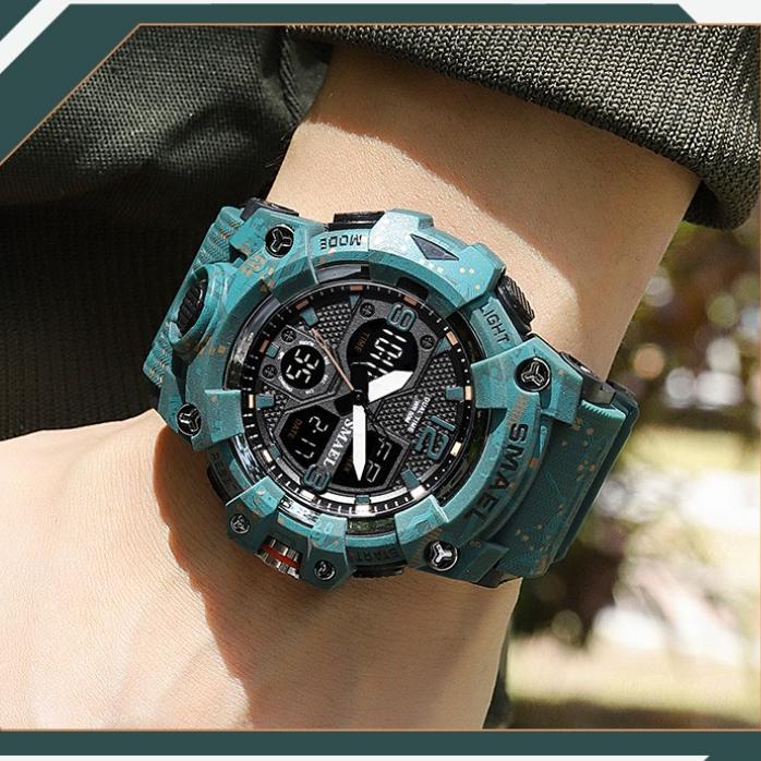 SMAEL Outdoor Multifunction Electronic Dual Display Sport Watch