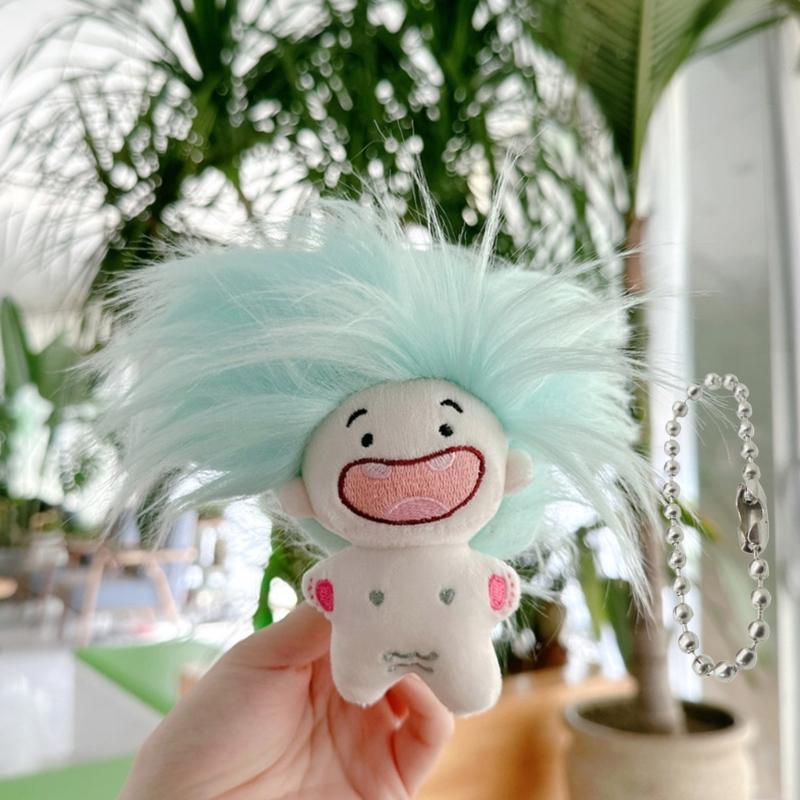 12 Colors Plush Stuffed Keychain Funny Toothless Dolls Pendant Keyring for Car Keys Bag Backpack Decor Kids Toy Gift