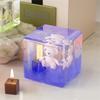 Fashionable Square Sturdy Silicone Mold 10cm Cube for Craft Supplies Resin Waxed Clay Jewelry Making and Decoration