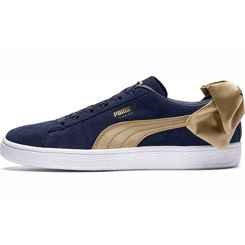 (WMNS) PUMA Suede Bow Varsity  Peacoat  Women s 367732-02 EU 37