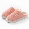 Home cotton slippers autumn and winter thickened warm velvet comfortable dormitory hotel couple shoes