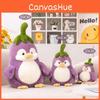 Penguin Plush Eggplant Toy Cartoon Cute Soft Fill Doll Children Gift Festival