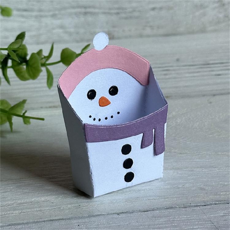 Christmas Box Cutting Dies Embossing Template Stencil Scrapbooking for Card Cuts