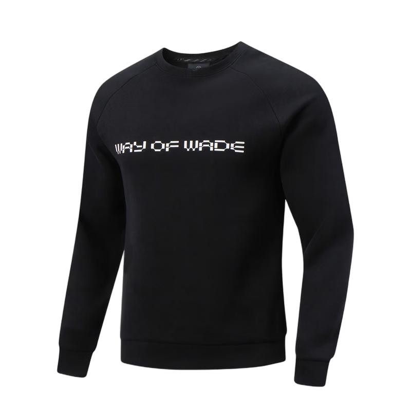 Li-Ning Wade Series Men s Pullover Round Neck Sweatshirt AWDW287 M