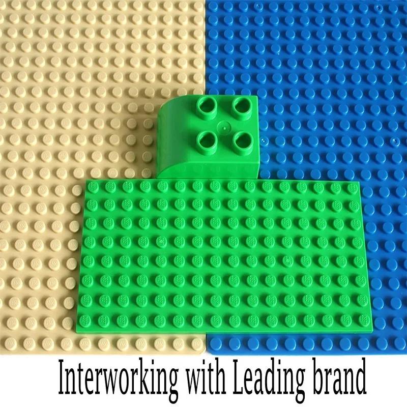 32x32 32x16 16X16 Dots Classic Base Plates MOC DIY Plastic Bricks Baseplates City Building Blocks Figures Construction Toys