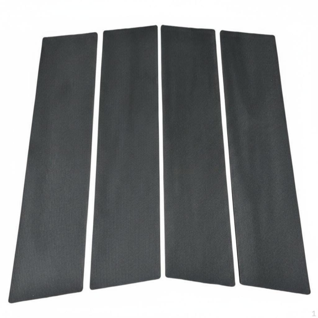 4 Pieces Piece Surfboard Traction Pad Universal Fit EVA Foam Deck Strips Strong