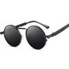 Retro Men Punk Style Sunglasses Colorful Round Metal Frame Women Fashion Sunglasses Uv400
