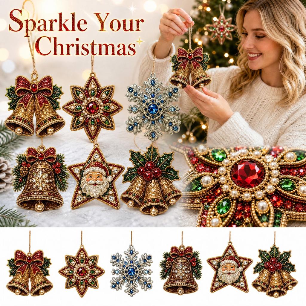 Christmas Tree Ornament Kit - DIY Hanging Decorations