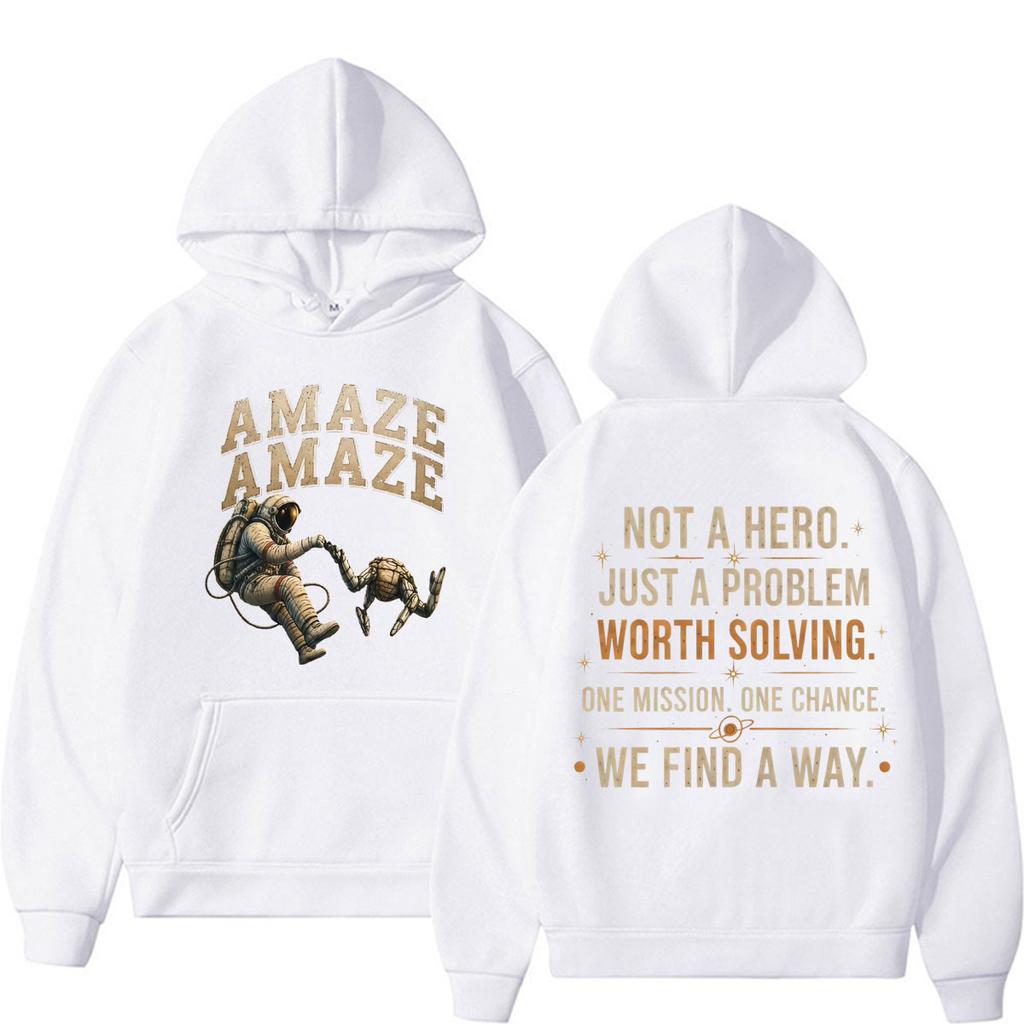 Felpe Project Hail Mary Divertenti Rocky Amaze Meme Felpe Uomo Donna Streetwear Vintage