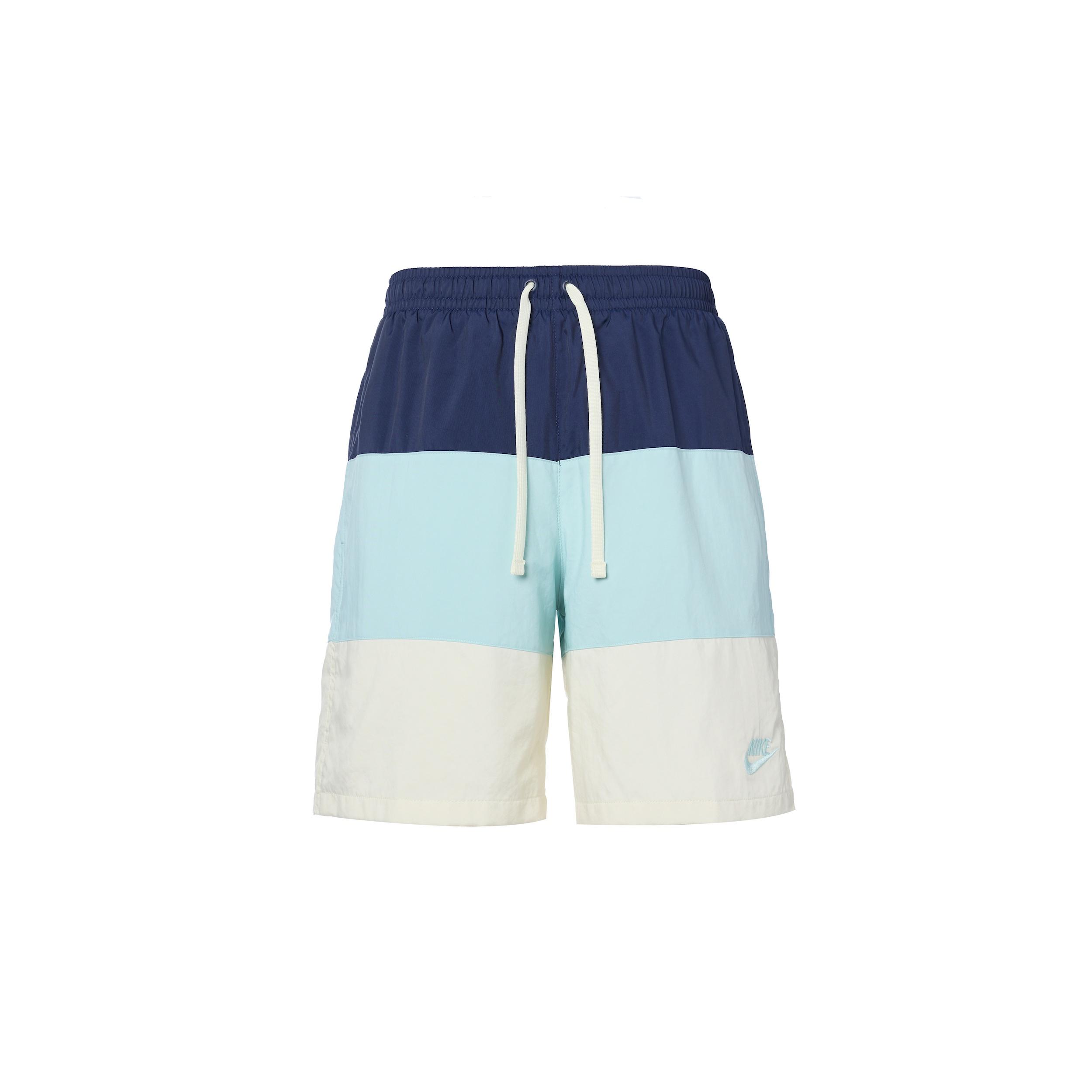 Nike Colorblock Quick Dry Woven Sports Shorts Blue Men s CJ4488-382 M