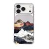 Processing and production of Nordic ins Fengxueshan transparent iPhone11promax mobile phone case all-inclusive anti-drop TPU soft case