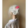 2023 Enhanced 6-Tooth Frosted Silk Grip Hair Clip for Secure Hold