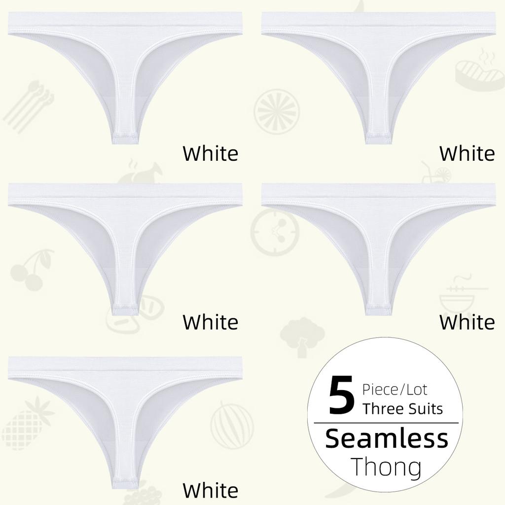 Low Waist Sexy Women Panties, Low Rise Thong Panties, Seamless T Back Women's Underwear #JS001