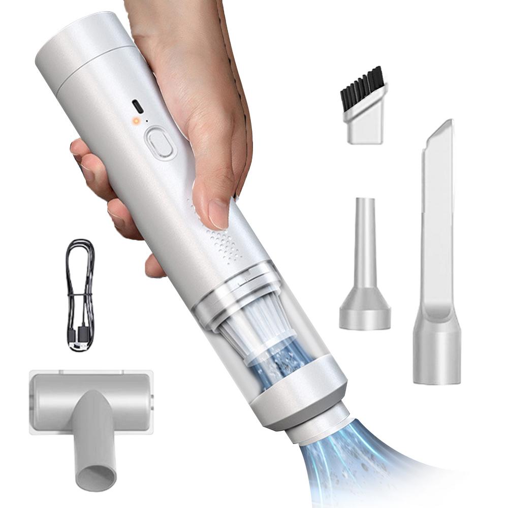 

Автомобильный пылесос портативный 200 Вт беспроводной очиститель маленький для автомобиля легкий беспроводной мощный автомобильный пылесос 19000 Па с сумкой для шнура белый