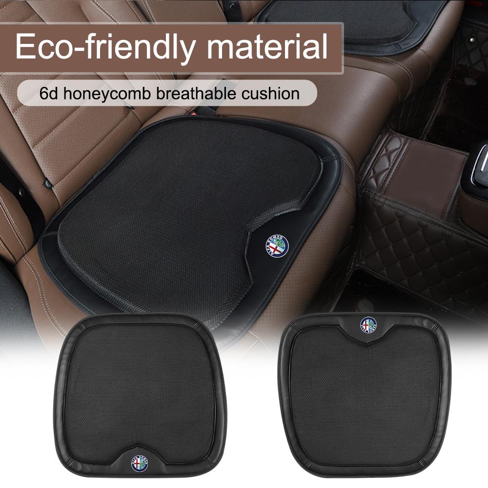 Summer Breathable Four Seasons Car Seat Cushion Protector Pad Front Pad Fit for Alfa Romeo Giulietta GT 159 147 156 Mito Brera