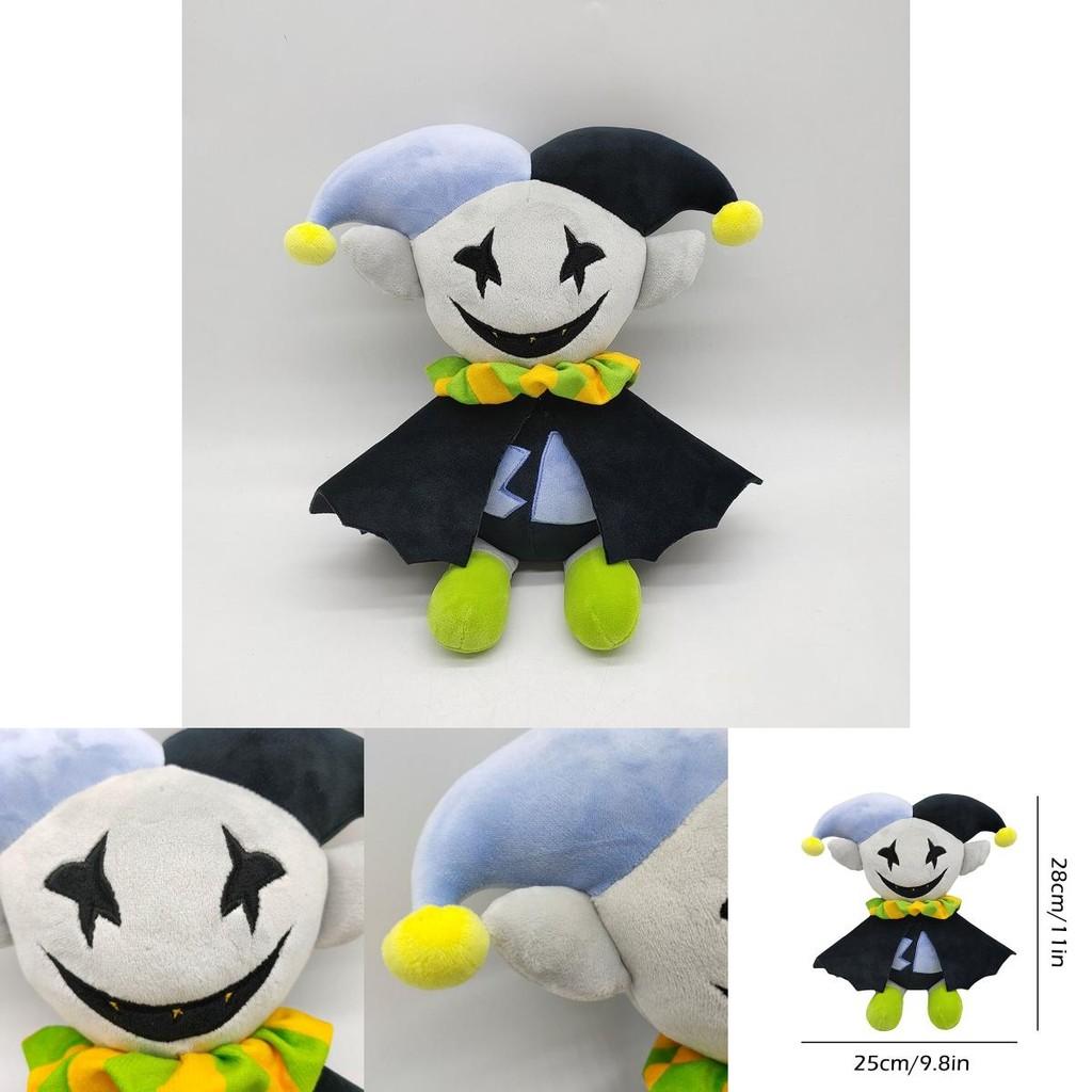 Deltarune Jevil Plush Toy | Joker Doll | Handcrafted Kids Xmas Gift | Collectible