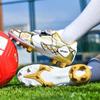 Foreign Trade Children's Football Shoes Velcro Men's and Women's Sports Football Shoes Broken Nails Student Football Game Training Shoes