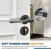 20/1PCS Door Stops Silicone Door Handle Buffer Wall Protection Doorknob Bumper Furniture Protected Crash Pads Shockproof Rings