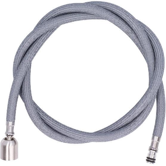 Pssopp PVC Faucet Hose, G1/2in, 1.5m, Gray, 1pc