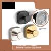 2Pcs Square Strong Suction Cup Hooks Stainless Steel Wall Hook No-Drill Towel Holders For Kitchen Bathroom Hanging Hangers