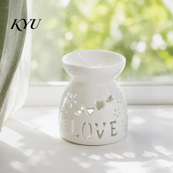 Essential Oil Diffuser for Home Ceramic Tealight Candle Holder, Burner Wax Melt Burners, Aromatherapy Aromatic Bedroom Aroma Decor Christmas