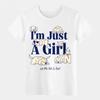 I'm Just A Girl Who Loves Napping Funny Dog T-Shirt Cozy Introvert Dog Lover Tee