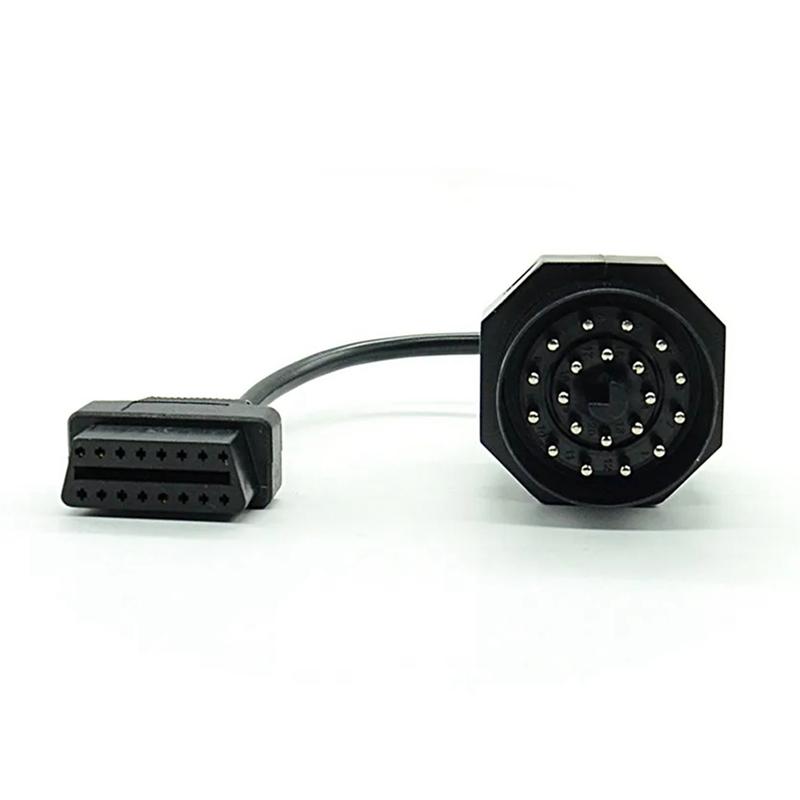 Langlebig-Für BMW 20-Pin auf OBD2 16-Pin Schnittstellenstecker OBDII Adapter für BMW E36 E39 E30 F20 X5 Z3 E53 Auto Diagnosekabel