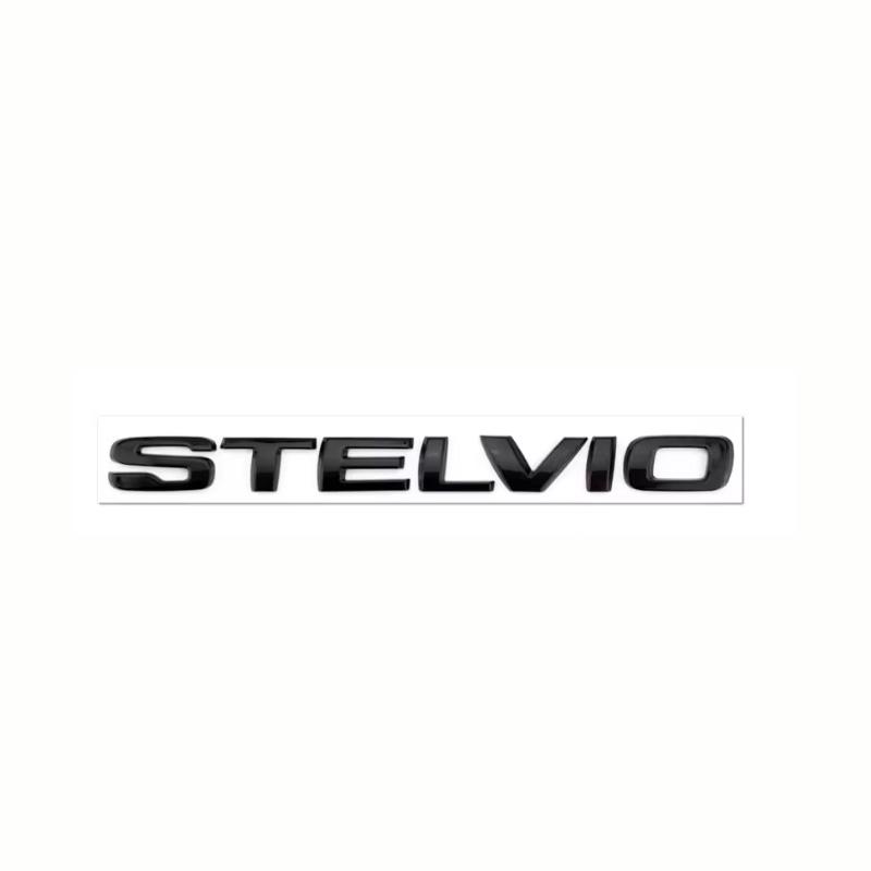 Car ABS Trunk Words Letters Logo Badge Emblem Decals Sticker For Alfa Romeo Giulia Stelvio Q2 Q4 Ti Veloce Auto Accessories