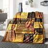 Birthday Quotes Collage Multi-purpose Blanket Durable Comfort Throw Bed Picnics All-Season Use Best Holiday Gift for Friends, Family Y30