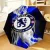 Football Club Emblem lion Umbrella 8-Frame for Travel, camping, Casual Lightweight Portable Umbrella, Essential for every family Holidays Gift