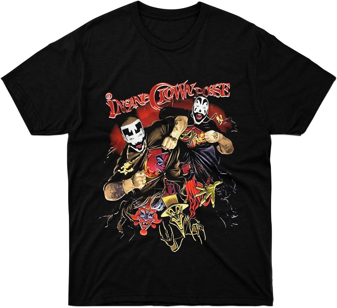 Insane Clown Posse Band Short Sleeve Cotton Black S-5XL Shirt CM366 XL