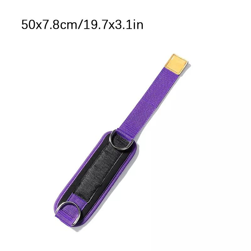 Izable Fit Fitness Ankle Strap D Loop Foot Support Cuff Gym Leg Strength Workout Strap Duckle Pulley Exercise Foot Protection