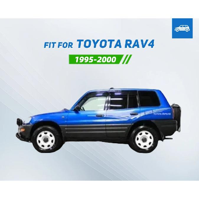Dla Toyota RAV4 1995-2000 1996 1997 1998 1999 Błotniki Błotniki przeciwbłotne Osłony przeciwbłotne Błotniki Błotniki samochodowe Akcesoria