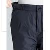 Women's Winter Plus Size Thickened Warm Cotton Pants Solid Color High-waisted Warm and Comfortable Duck Down Pants